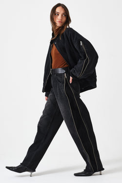 Juno Oversized Zip Jacket in Fairbanks