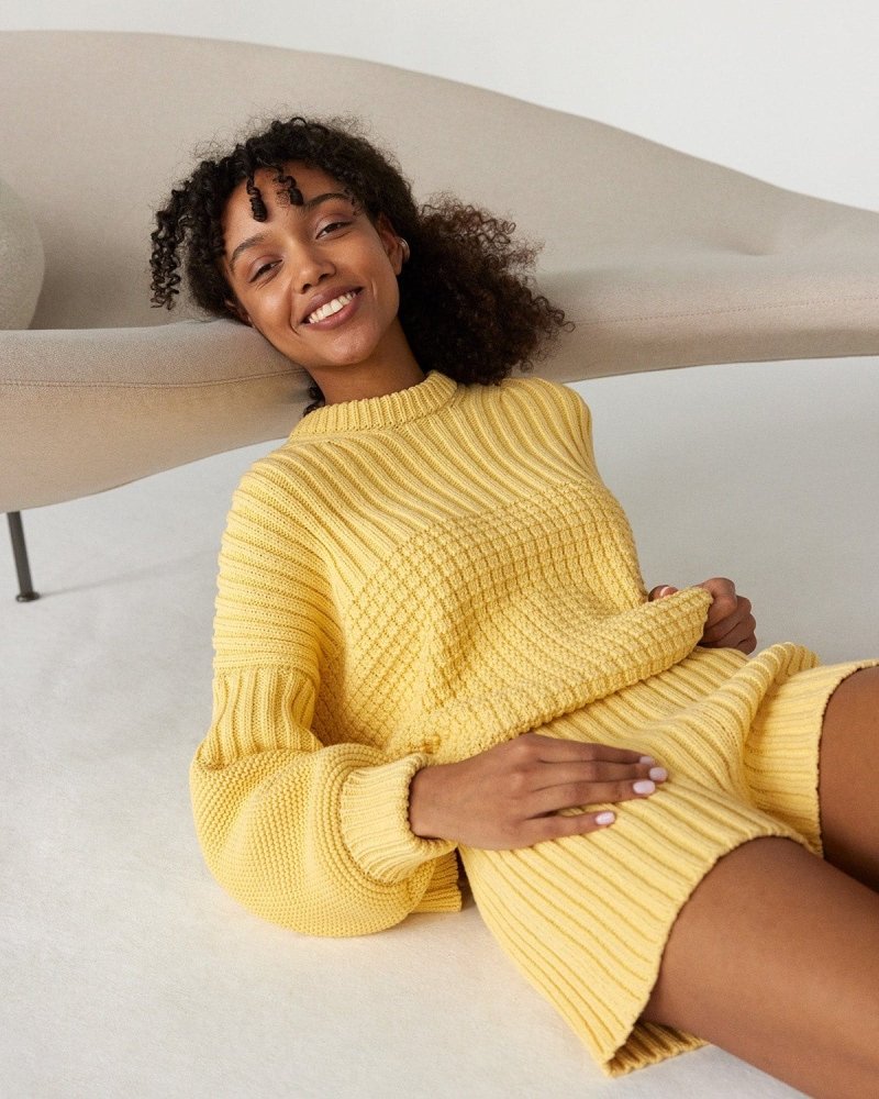 Pilnatis: Lemon Cotton Shorts