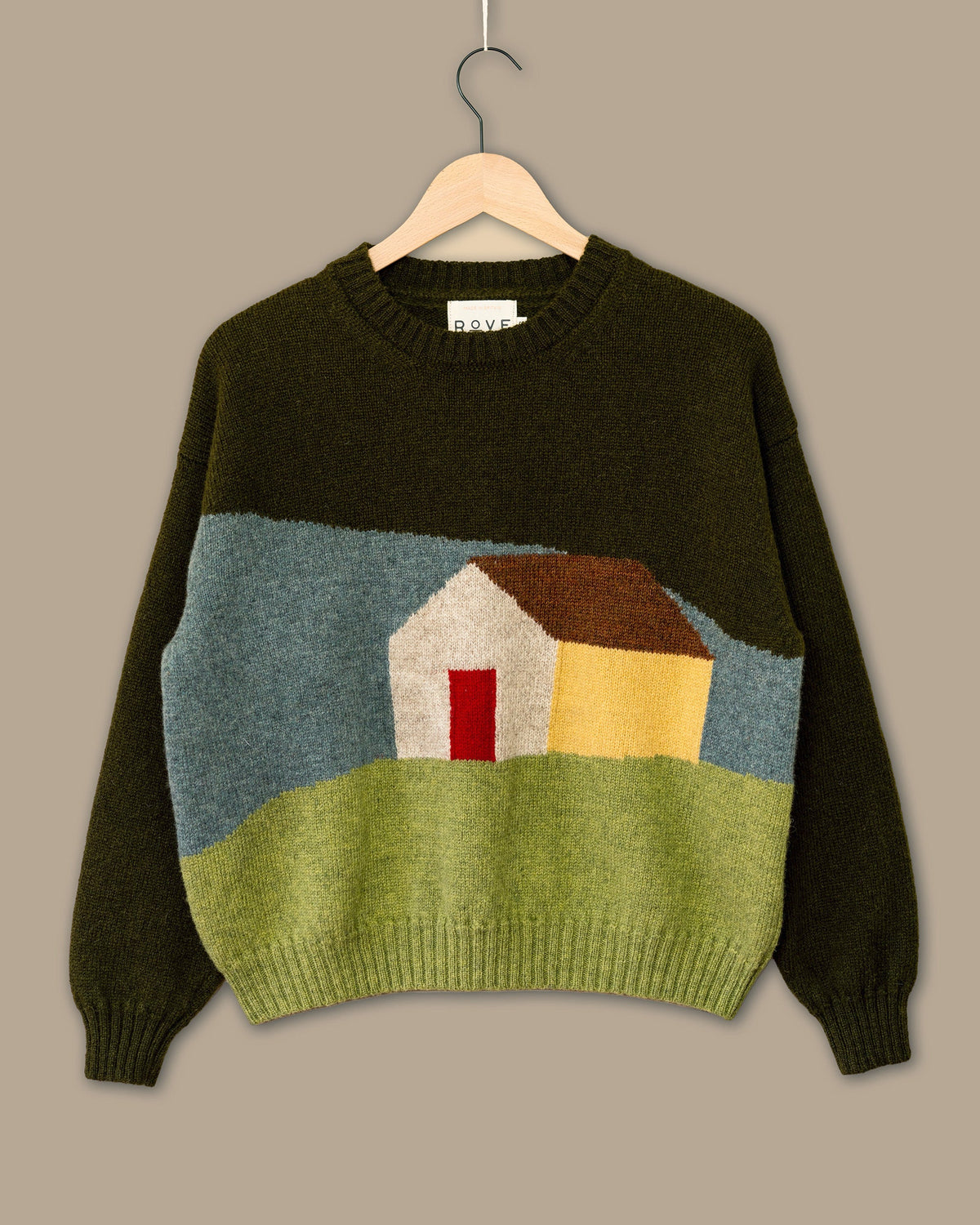 House Intarsia Jumper