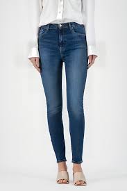 Sky Rise Skinny Jeans – Pure Blue