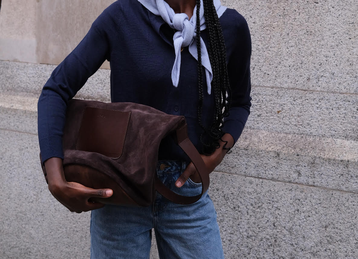 Huxley Suede Tote