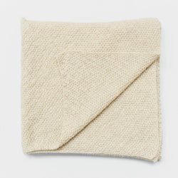 Hollins British Wool Blanket in Ecru