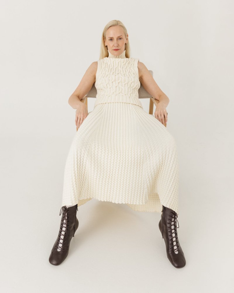 Vagos: Sea Salt A - line Skirt