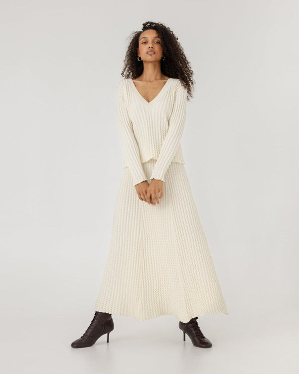 Vagos: Sea Salt A - line Skirt