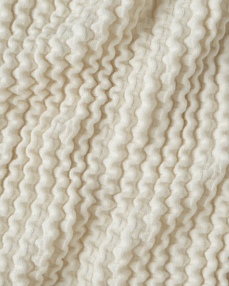 Žemės & Vagos: Sea Salt V - neck Sweater & A - line Skirt Set