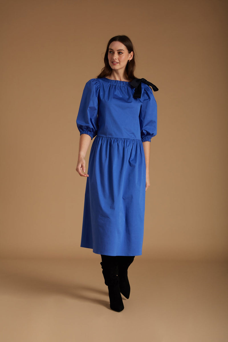 Hanna Dress Cobalt Blue