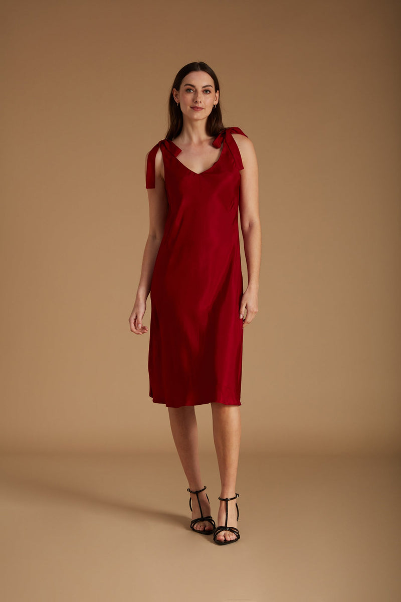 Isobel Dress Red