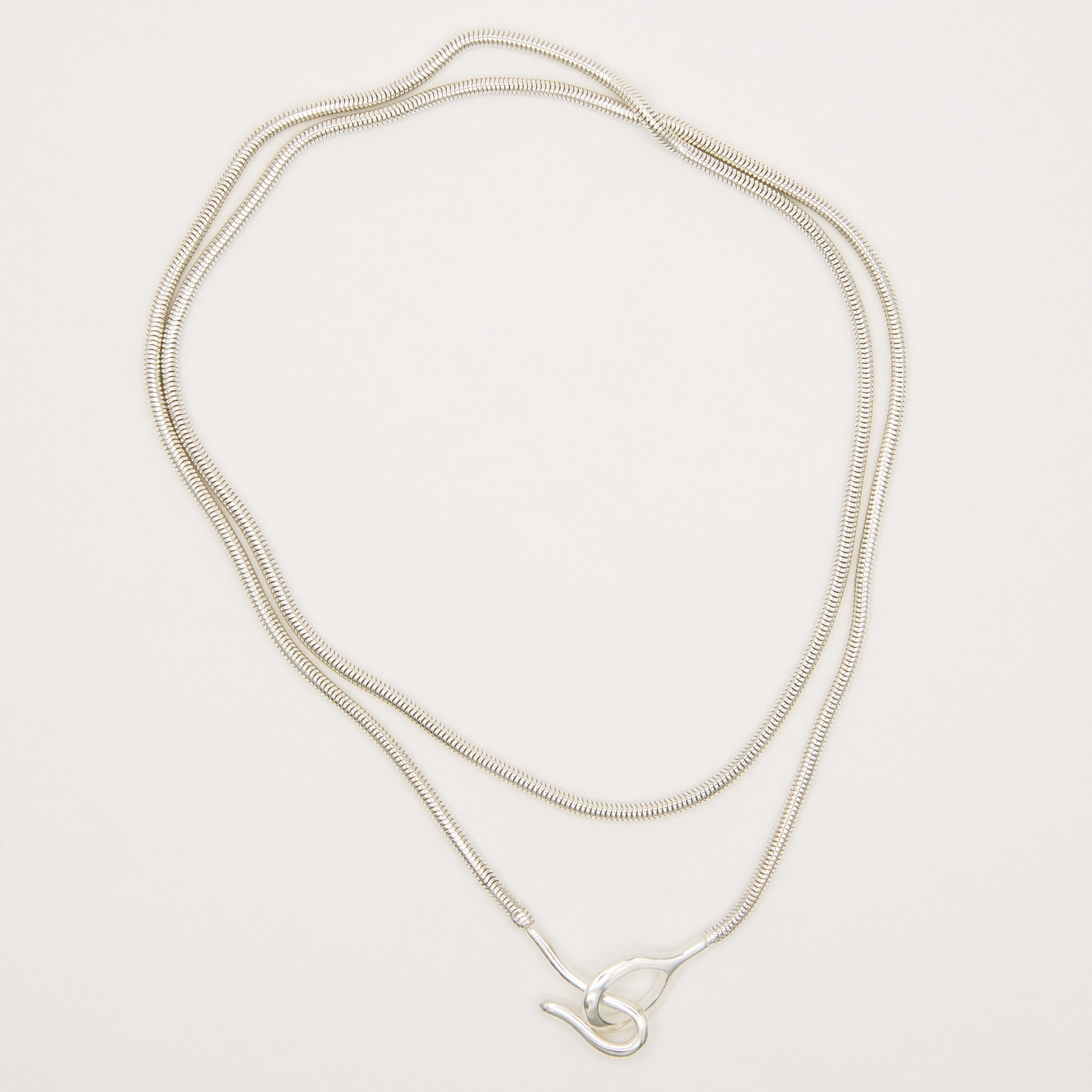 SOL POENTE NECKLACE SILVER
