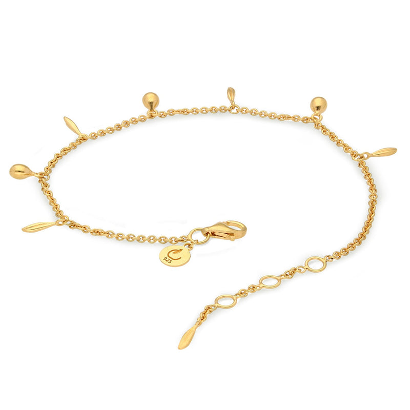 The Halkidiki Olive Bracelet, Gold