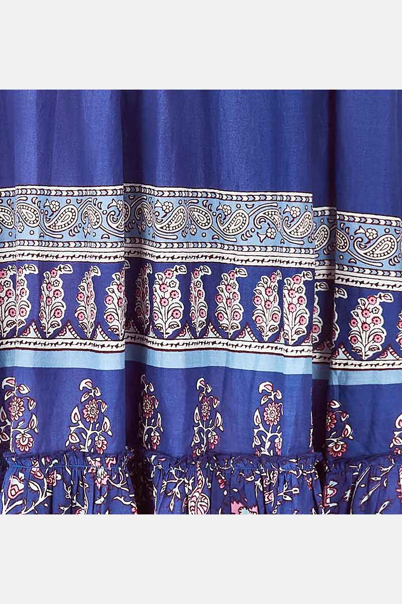 Dallyn Blue BCI Cotton Sleeveless Dress