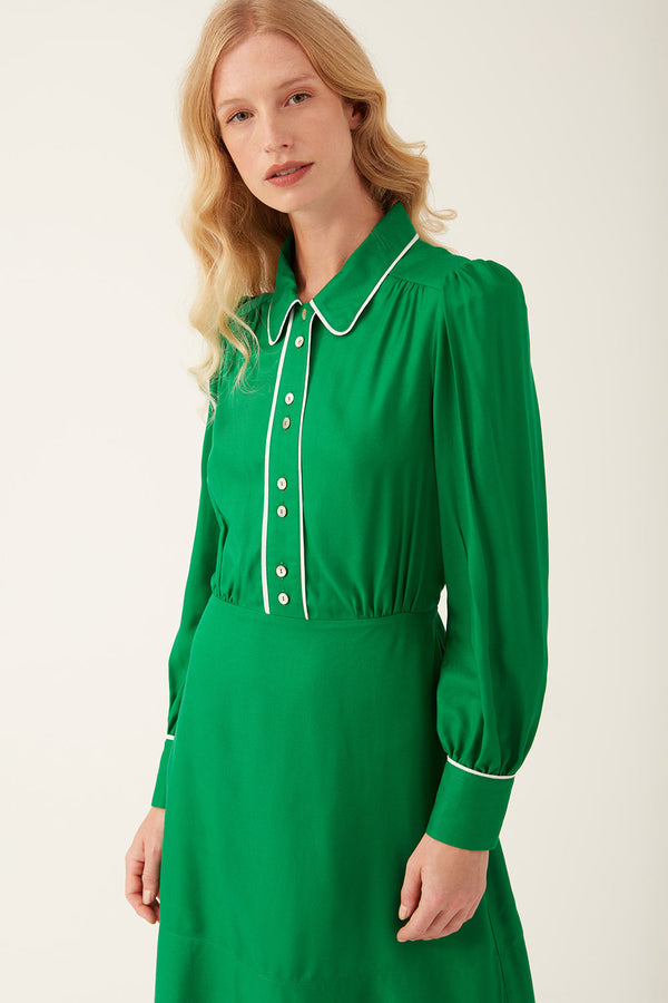 Eleanor Mini Dress Green