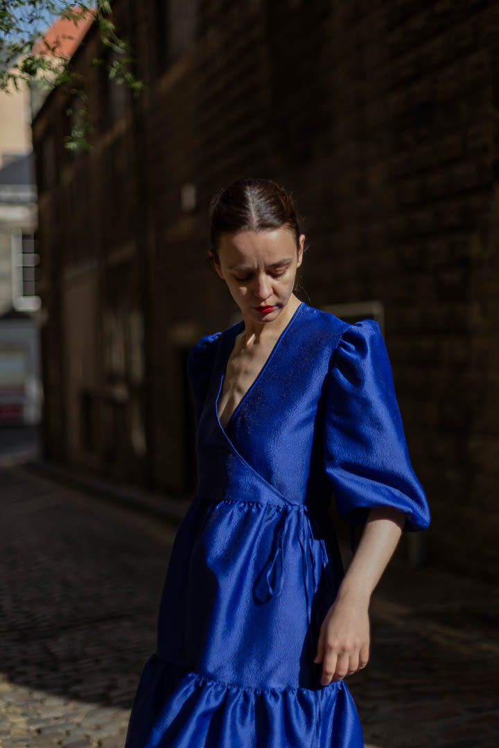 special blue dress