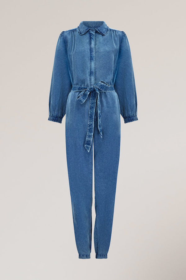 Flat shot front view of Iona Jumpsuit