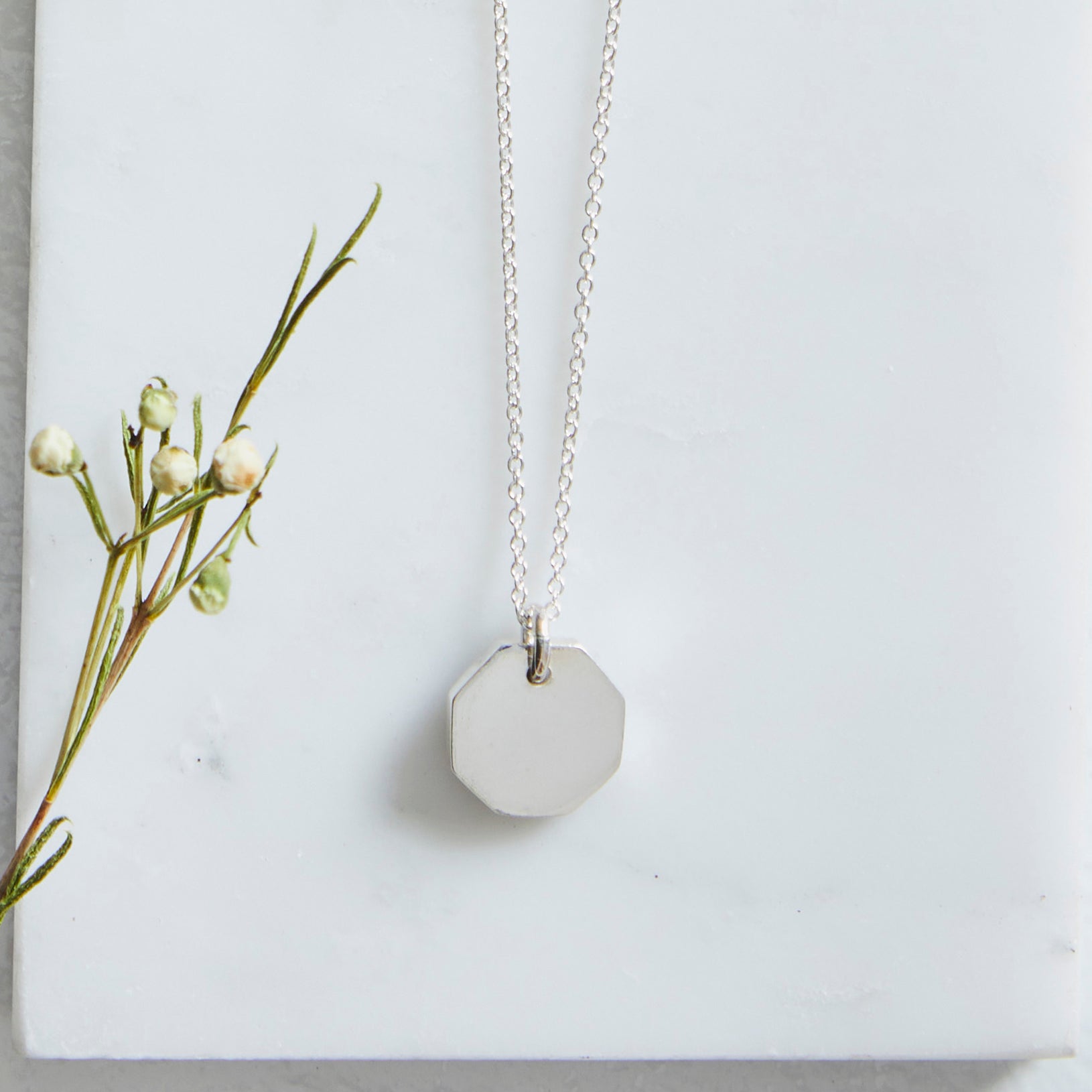 Otto Necklace Silver
