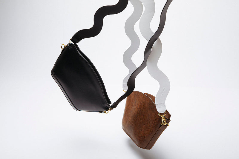 Mini Elwin Leather Handbag Vintage Brown