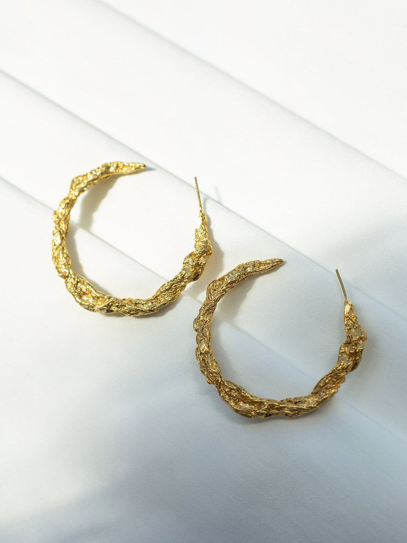 Archaic Hoop Earrings