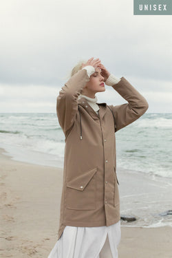SAND CITY RAINCOAT - recycled materials
